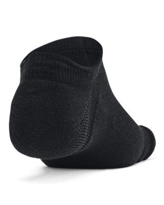 UA Essential Cushion Unisex 6-Pack No Show Socks - Image 4