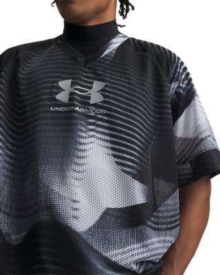 UA Icon Mesh Men's Short Sleeve Jersey - Image 4