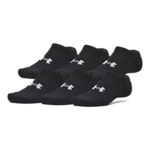UA Performance Cotton Unisex 6-Pack No Show Socks