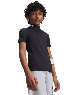 HeatGear® Mock Boys' Short Sleeve